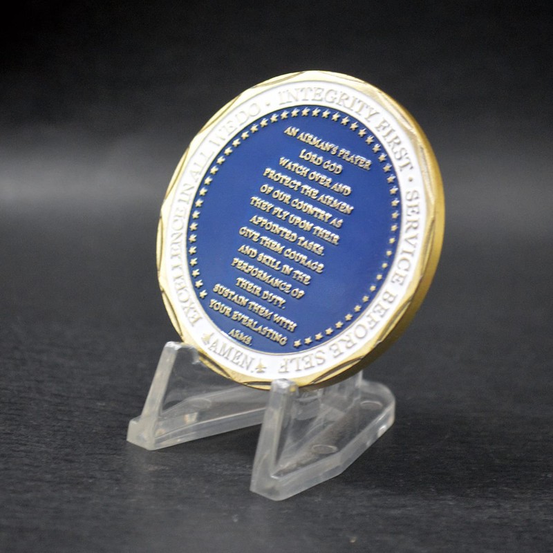 Aomcisi U.S. Air Force Liberty We Defend Challenge Coin