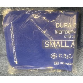 GE Critikon Dura-Cuf Small Adult 2 Tube Dinaclick DUR-A1-2A, New x6 Available