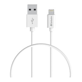 Verbatim Charge & Sync Lightning Cable 50cm - White