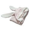 Hooded Blanket Wearable Polyester Plush Rabbit Ear Hooded Blanket Throw