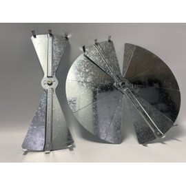 10" Radial Air Damper-2pack