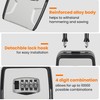 Fayleeko Portable Key Lock Box, Lock Box Wall Mounted for