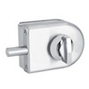 Stainless Steel 10~12mm Glass Door Lock Rotary Knob Open/Close Home