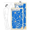 Fit-Flip XXL Beach Towel, Microfibre Bath Towel, Beach Towels, Lightweight