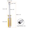 sourcing map Metric Nut Driver 10mm CR-V Non-Magnetic Tip Solid