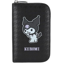W Capsule Kuromi Porta pasaporte para Mujer Negro ACANUSHA4CW