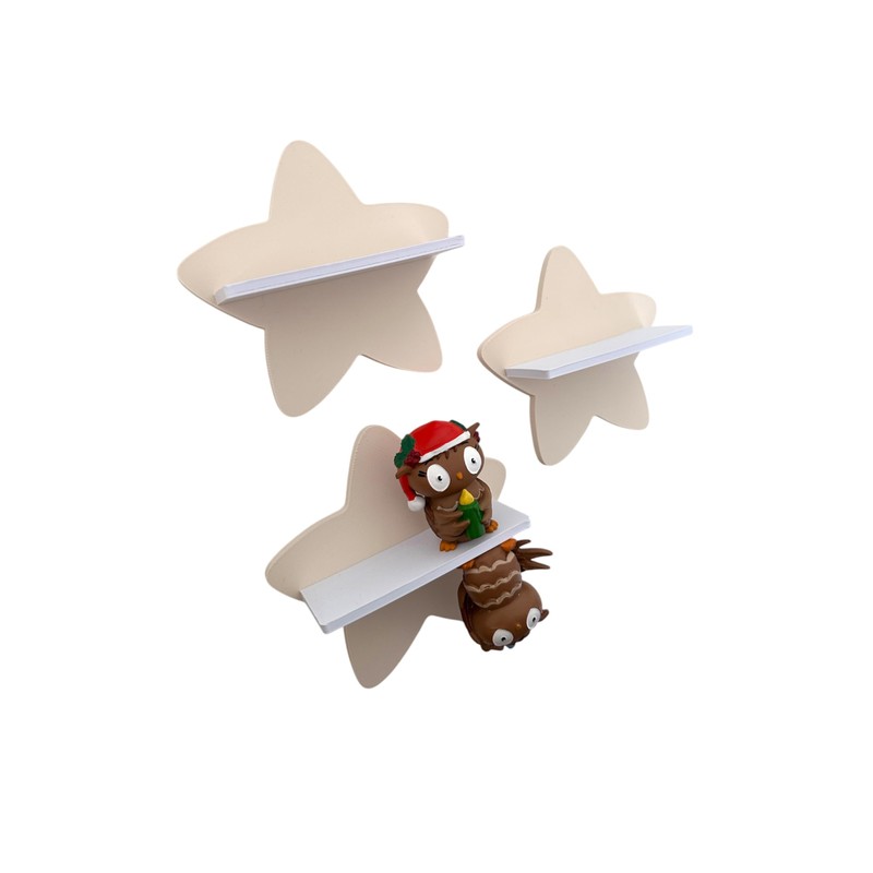 PsGreen Mini Star Set of 3 Compatible with Tonie Figures,