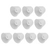 10pcs Replacement Earbud Silicone Cone Shaped Earbud Tips Set for