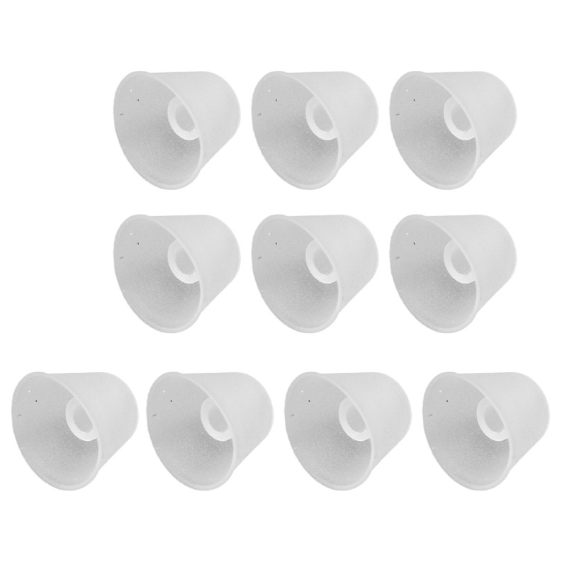 10pcs Replacement Earbud Silicone Cone Shaped Earbud Tips Set for