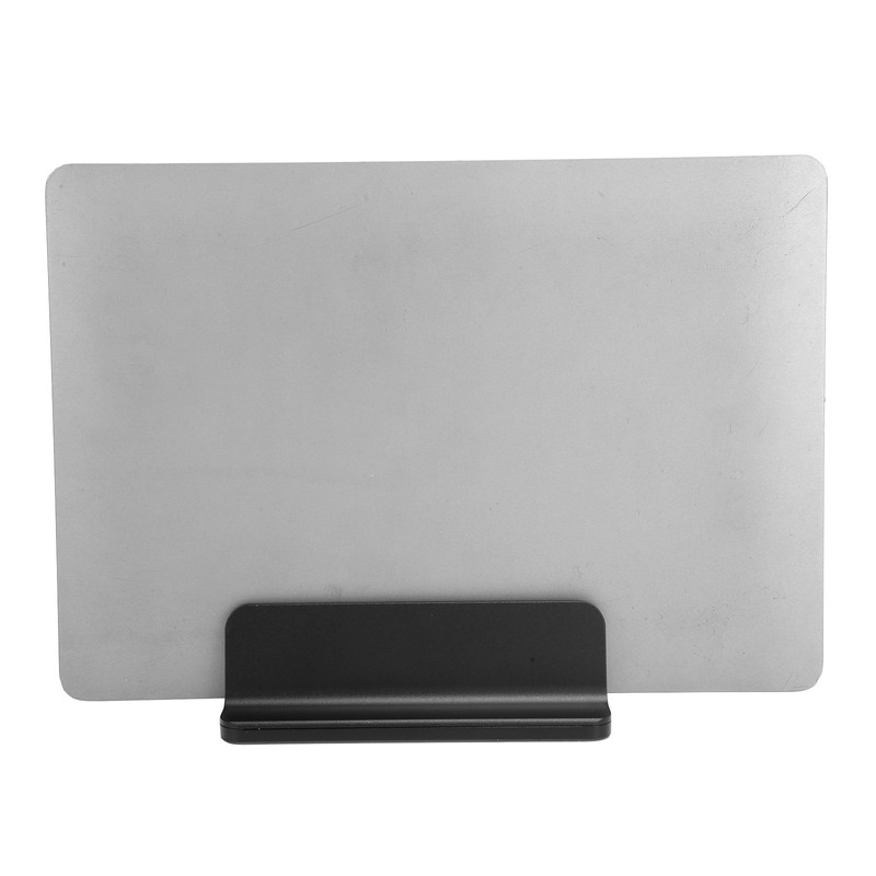 Aluminum Alloy Laptop Stand Vertical Adjustable Notebook Computer Storage HolderBlack
