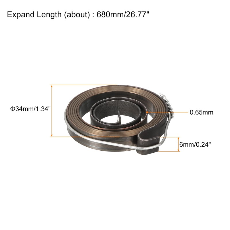 uxcell Drill Press Spring Drill Press Quill Feed Return Coil