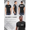 Promotion & Beyond Security with US Flag Unisex T-Shirt, 3XL,