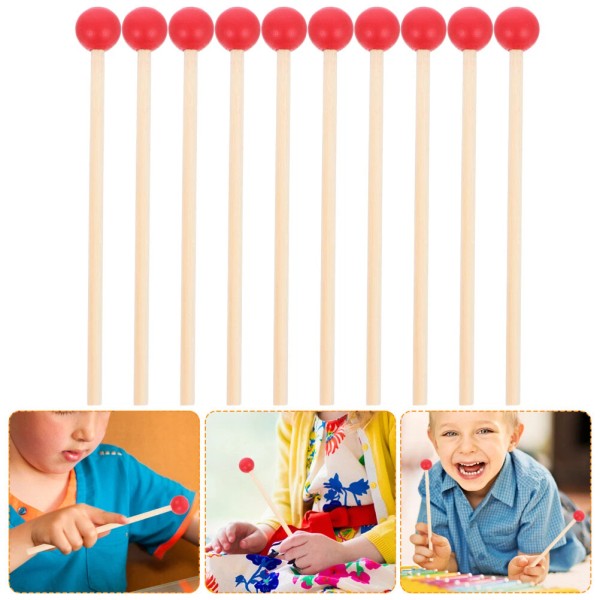 None 12 Pcs Toy Xylophone Mallets for Kids Toddler Drumsticks