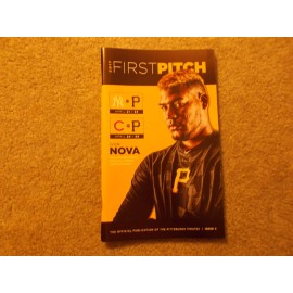 2017 Pittsburgh Pirates First Pitch Program Volume 2 Ivan Nova Yankees Cubs