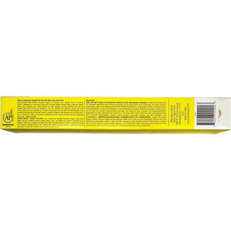 (White) - Saral Wax Free Transfer Paper - White -