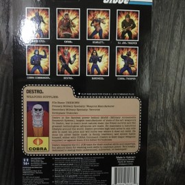 Super7 - G.I. Joe Reaction Figures Wave 1A - Destro [New Toy] Action Figure