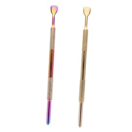 Ipetboom Dual Sided Nail Care Tools Cuticle Pusher for Fingernails and Toenails