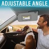 Grey Right Passenger Side Sun Visor Compatible with Honda Accord