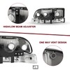 JSBOYAT 4 PCS Headlight Assembly Replacement for 1998-2005 Chevy Blazer