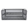 Easepres 2 Tier Stackable Desktop Document Letter Tray Organizer| The