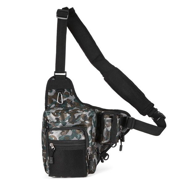Lixada 32 x 39 x 12 cm Fishing Bag, Waterproof,