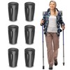 Trekking Pole Cap Set, Rubber Cap, Climbing Cane Stock Protection,
