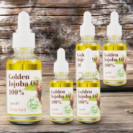 Beninet Vegetable Oil Skin Moisturizing Oil Oil Blend Golden Jojoba Oil 100% 5 pieces 30ml / 베니넷 식물성오일 피부보습오일 오일블렌드 골든 호호바오일 100프로 5개 30ml