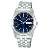 Seiko Selection Men's Quartz Watch, silver/blue, Bracelet Type