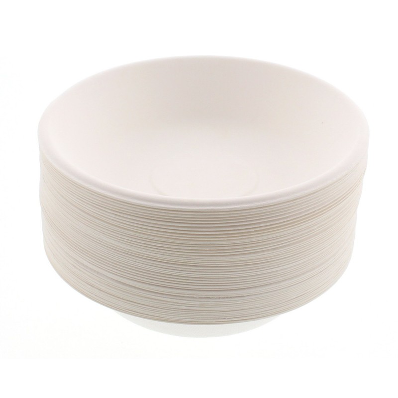 ECO Sugarcane Fiber Bowl, 6.3 inches (16 cm), Capacity 16.2