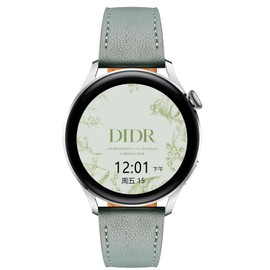 Triblanc Sheepskin Leather Watch Strap 20 mm 22 mm Genuine Leather Strap Quick Release Smartwatch Style Replacement Strap for Men and Women (20 mm, Grey)