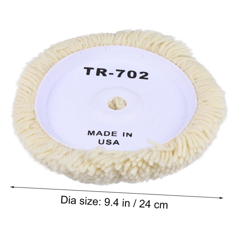 FUNOMOCYA Wool Polishing Pad Wheel for Auto Polishers Soft Buffing