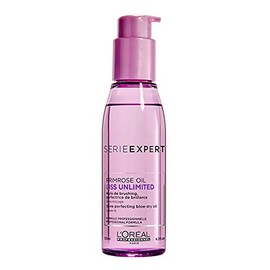 L'Oreal Professionnel L'oreal professionnel liss unlimited aceite de secado anti-frizz 125ml - para cabello con frizz, suaviza y acondiciona el cabello con tecnologia oil incell y prokeratina