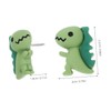 Gadpiparty 20pcs Cute Dinosaur Push Pins Resin Creative Animal Shaped
