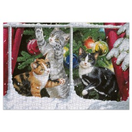 LANG Kitten Christmas Puzzles - 1000 Pc (5038065)