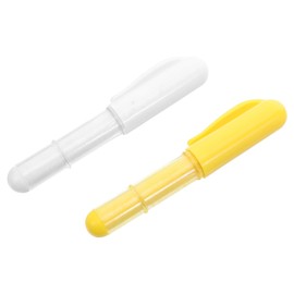 Operitacx 2 Stücke Nachfüllbare Abwischbare Stoffkreidemarker für Präzises Nähen Quilten und Sticken Schonend zu sämtlichen Stoffen mit Schutzkappe für Patchwork und Handarbeiten