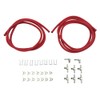 Diesel Fuel Injector Return Line Clamps Kit Fit for Chevy