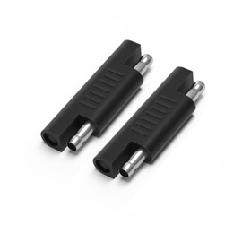 iMESTOU SAE Reverse Polarity Connectors - SAE Plugs for Extension Cables (2PCS)