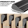 118 Inch Wedge-Shape Weather Stripping Door Seal,Windows and Doors Insulation