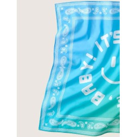 Victoria's Secret New Victoria's Secret PINK Tie Dye Blue/Green Bandana