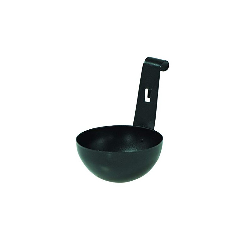 Avanti Non Stick Single Egg Poacher, Black 8.9 cm*18 cm*