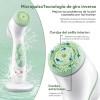 Cepillo Facial Eléctrico CkeyiN USB Inalámbrico 2 Velocidades Blanco