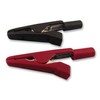 Crocodile Clip 2mm Red & Black MA1 Red + Black