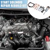 A ABSOPRO Start Solenoid Repair Rebuild Kit for Toyota Tacoma
