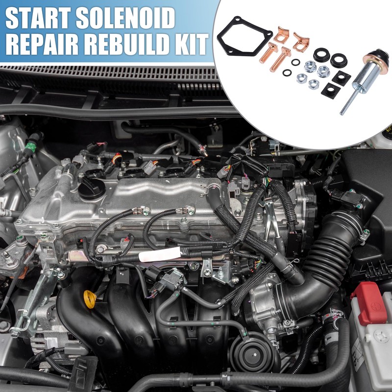 A ABSOPRO Start Solenoid Repair Rebuild Kit for Toyota Tacoma