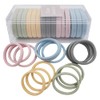 15PCS Hair Ties for Girls Seamless Scrunchies for Women 2