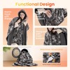 WOOMER Wearable Heated Blanket 50”×70“, Soft Faux Fur & Cozy