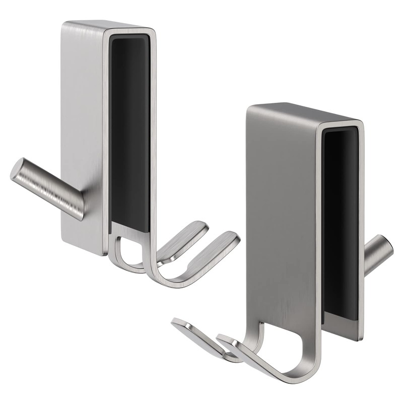 KITHOLD Shower Door Hooks, 2 Pack Triple Shower Towel Hook