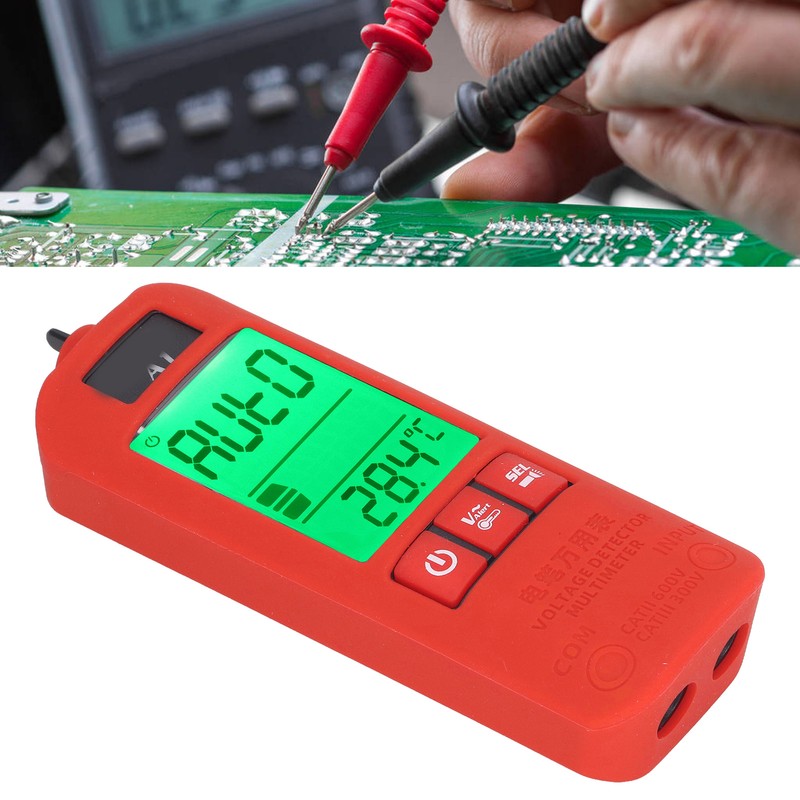 Fully Automatic Multimeter LCD Screen Digital Test Pen Neutral Live