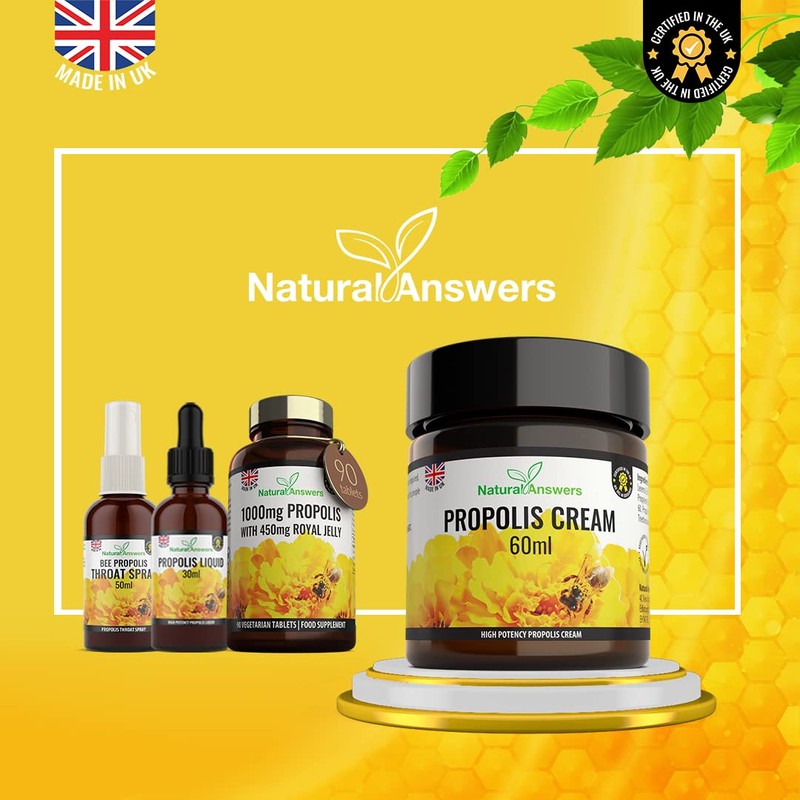 Bee Propolis Cream 60ml - Moisturising Natural Propolis Balm Ointment