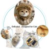 Lion Mane Costume for Cats Costume Pet Adjustable Washable Dress